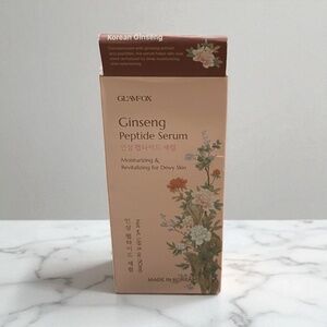 GLAMFOX Ginseng Peptide Serum | 1.69 oz | EXP 02/28 | New in Box